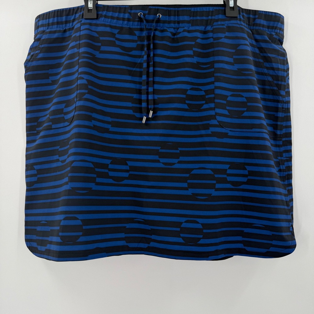 Chico's Zenergy Printed Neema Skort Size 4 (XXL 18/20) NWT